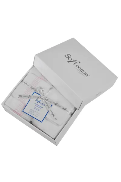 Soft Cotton Darčeková sada uterákov a osušiek AQUA