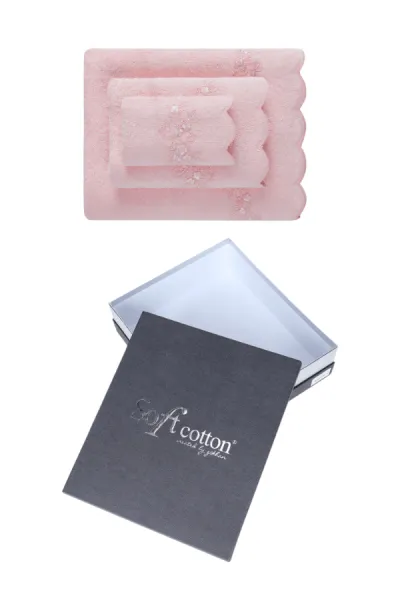 Soft Cotton Darčekové balenie uterákov a osušiek SILVIA