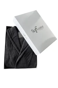 Soft Cotton Unisex župan STRIPE s kapucňou