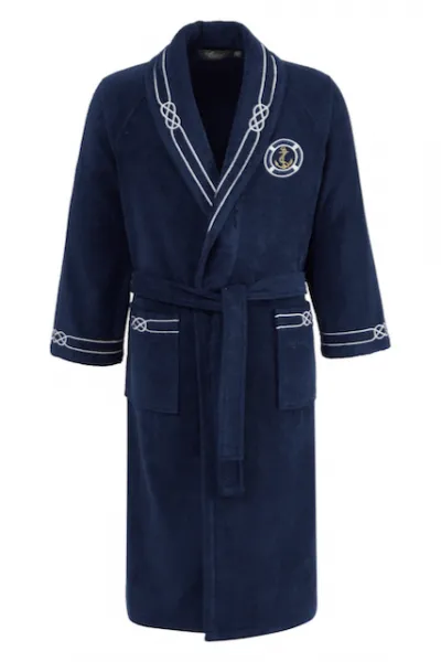 Soft Cotton Luxusný pánsky župan MARINE MAN v darčekovom balení