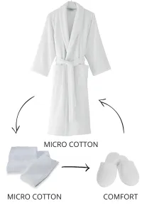 Soft Cotton Pánsky a dámsky župan MICRO COTTON