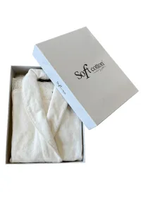 Soft Cotton Dámsky elegantný župan QUEEN v darčekovom balení