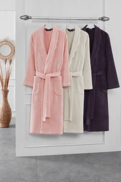 Soft Cotton Dámsky elegantný župan STELLA v darčekovom balení