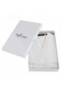 Soft Cotton Dámsky elegantný župan DEMET v darčekovom balení