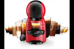 Kapsulový kávovar KRUPS Nescafé Dolce Gusto Piccolo KP1A3510 Červený/Čierny