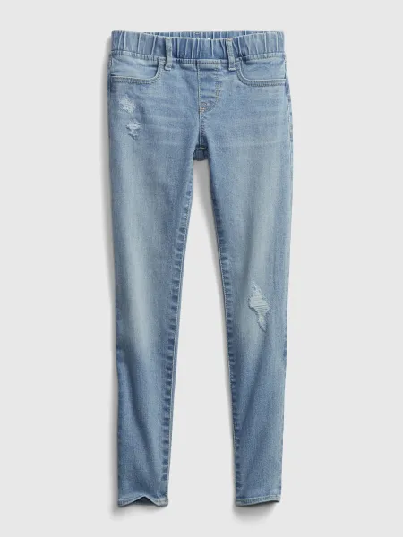 GAP  Dívčí Dětské džíny jeggings stretch 679600-00 Veľkosť: 6