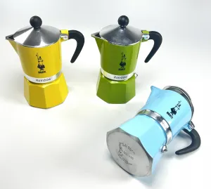 Modrý moka hrniec Bialetti Rainbow 3