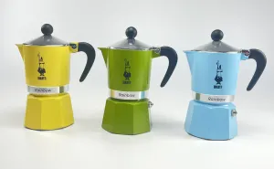 Modrý moka hrniec Bialetti Rainbow 3