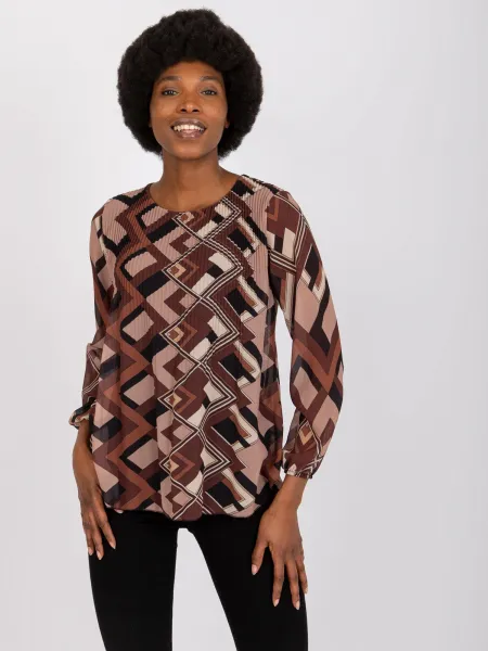 Blouse-DHJ-BZ-8643-2.67P-brown