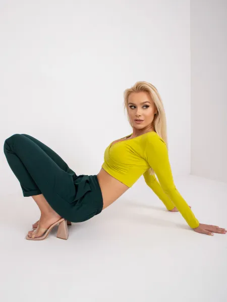 Pants-DHJ-SP-13926.02-dark green