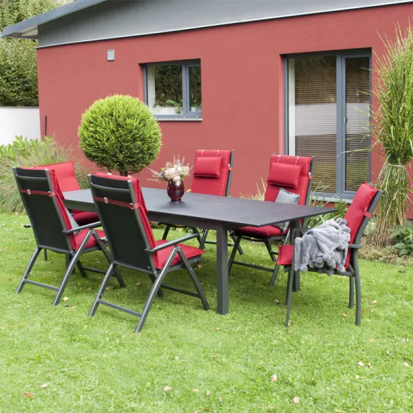 Záhradné kreslo EXPERT, hliníkové, polohovacie DP266EX011020