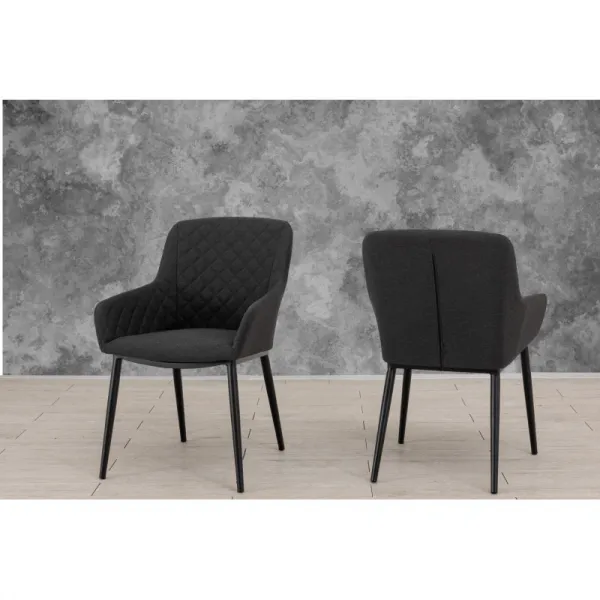 Záhradné kreslo PARIS LIKA-TEX antracit, luxusné DPMG22-S1-365A