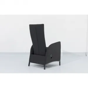 Záhradné kreslo PARIS LIKA-TEX antracit, luxusné, otočné DPMG22-S1-347A