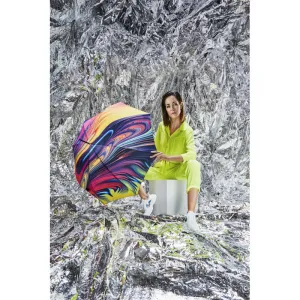 Doppler Modern Art Long Flowing Colors