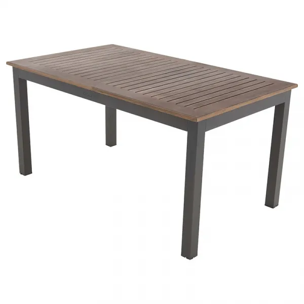 Doppler EXPERT WOOD Plus, obdĺžnikový stôl, 4+1