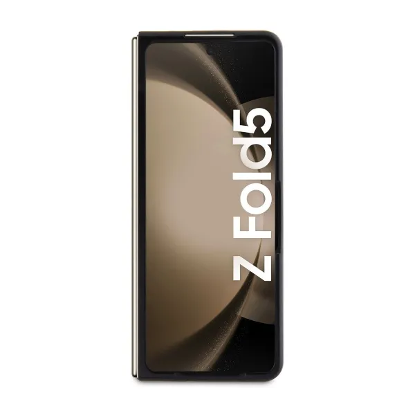 BMW PU CARBON Zadný kryt pre Samsung Galaxy Z Fold5 5G čierny