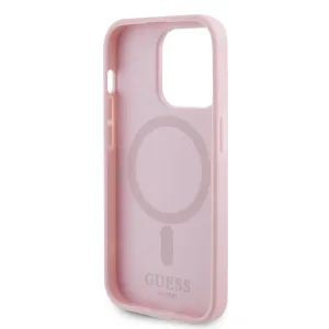 GUESS MAGSAFE Kryt pre Apple iPhone 15 Pro ružový