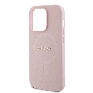 GUESS MAGSAFE Kryt pre Apple iPhone 15 Pro ružový