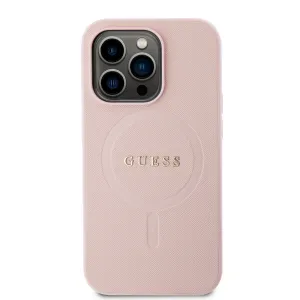 GUESS MAGSAFE Kryt pre Apple iPhone 15 Pro ružový