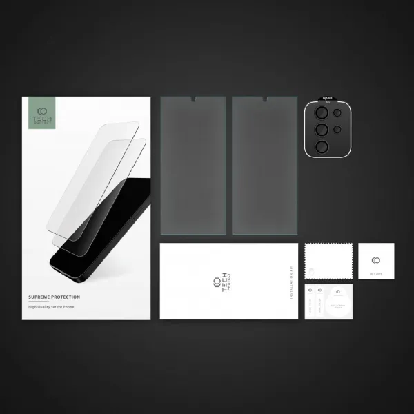 TECH-PROTECT SUPREME SET Sada ochranných skiel pre Samsung Galaxy S24 Ultra 5G
