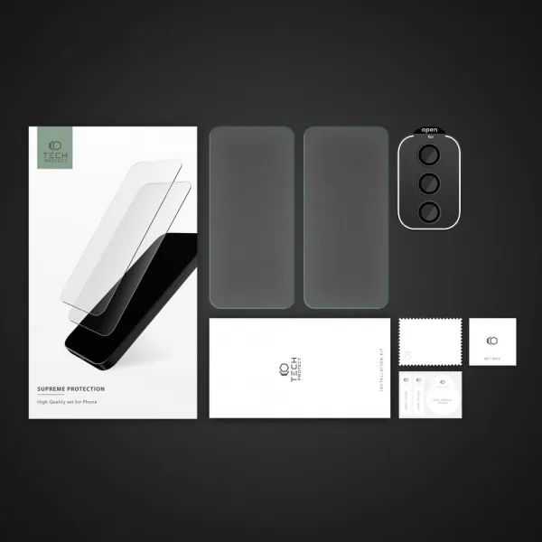 TECH-PROTECT SUPREME SET Sada ochranných skiel pre Samsung Galaxy A55 5G