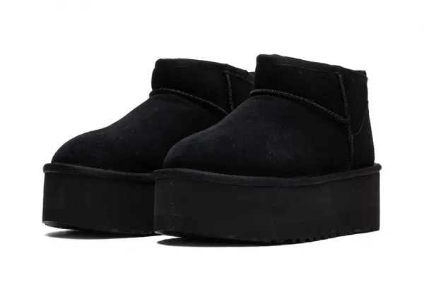 UGG Classic Ultra Mini Platform Boot W "Black" (1135092-BLACK)