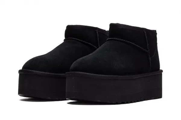 UGG Classic Ultra Mini Platform Boot W "Black" (1135092-BLACK)