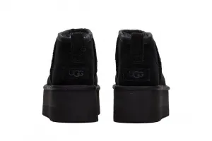 UGG Classic Ultra Mini Platform Boot W "Black" (1135092-BLACK)