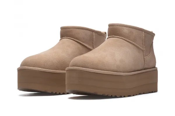 UGG Classic Ultra Mini Platform W "Sand" (1135092-SAND)
