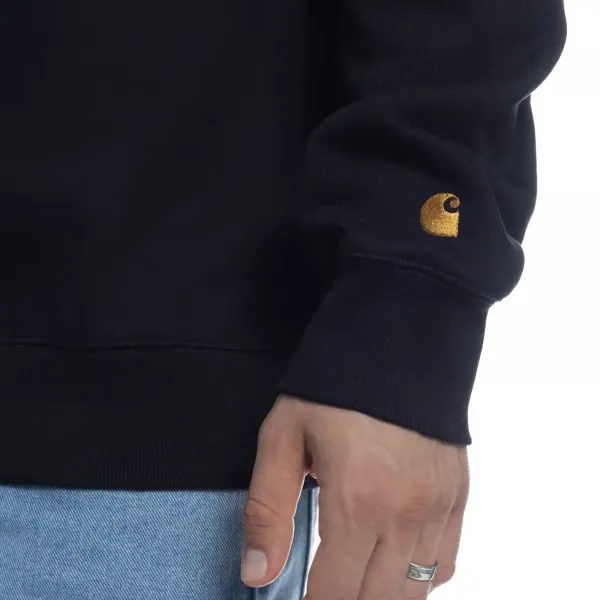 Carhartt WIP Chase Sweat "Black Gold" (I033660-00FXX)