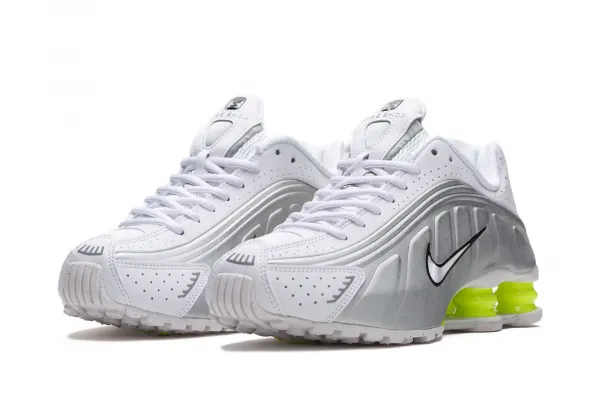 Nike Shox R4 Wmns "Metallic Silver Volt" (IB2994-104) (AR3565-102)