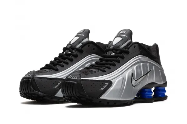 Nike Shox R4 Wmns "Metallic Silver Black" (AR3565-006)