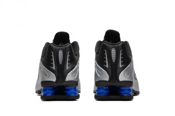 Nike Shox R4 Wmns "Metallic Silver Black" (AR3565-006)