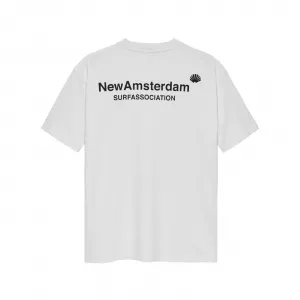 New Amsterdam Surf Association Logo Tee "White" (2501185001)
