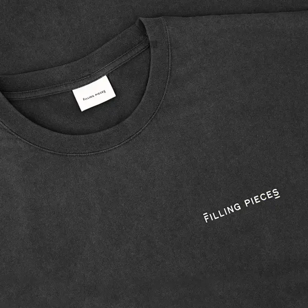 Filling Pieces Boxy Tee "Vintage Black" (74413780626)