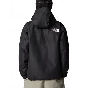 Bunda The North Face Dryvent Mono Mountain čierna farba, prechodná, oversize, NF0A88XFJK31