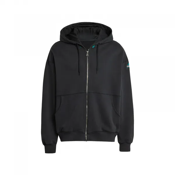 adidas EQT Fleece Full-Zip Hoodie "Black" (JD0659)
