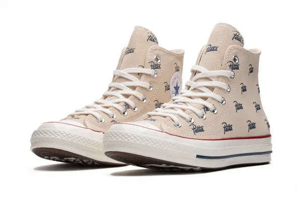 Converse x Patta Chuck 70 Hi "Natural Ivory Insignia Blue" (A12831C)