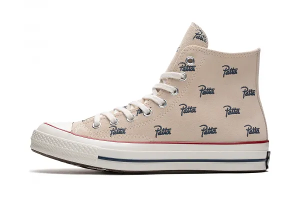 Converse x Patta Chuck 70 Hi "Natural Ivory Insignia Blue" (A12831C)