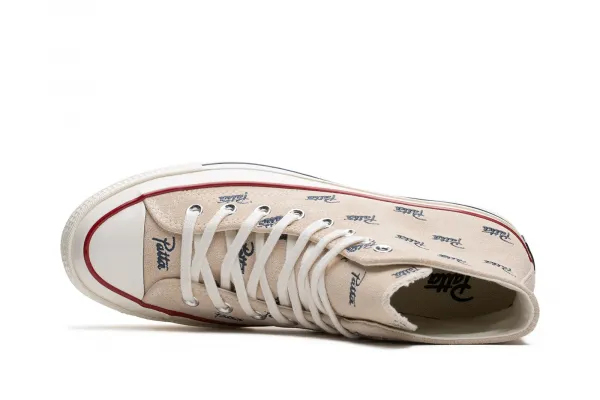 Converse x Patta Chuck 70 Hi "Natural Ivory Insignia Blue" (A12831C)