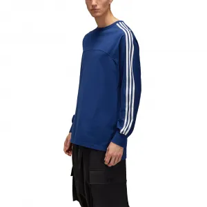adidas Y-3 3-Stripes LS Tee "Deep Blue" (JM7848)