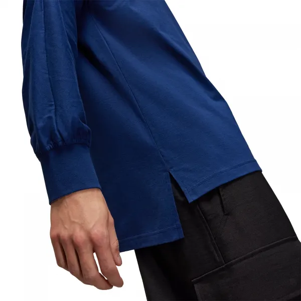 adidas Y-3 3-Stripes LS Tee "Deep Blue" (JM7848)