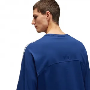 adidas Y-3 3-Stripes LS Tee "Deep Blue" (JM7848)