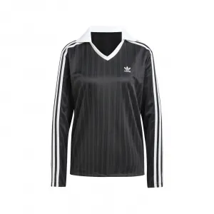 adidas V-Neck Longsleeve Tee W "Black" (JD2603)