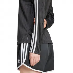 adidas V-Neck Longsleeve Tee W "Black" (JD2603)
