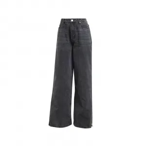 adidas Adilenium Season 3 Zip Washed Denim W "Black" (JX9211)