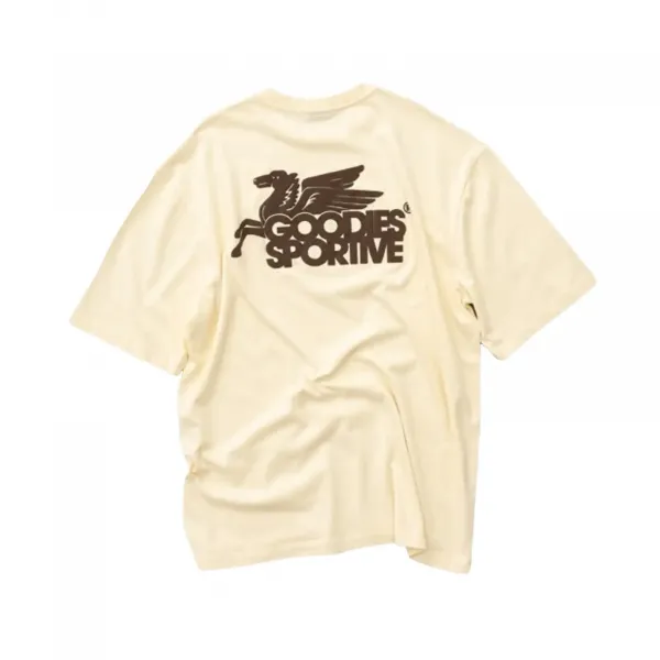 Goodies Sportive New Pegasus Tee "Butter" (NPBT25-BUTTER)