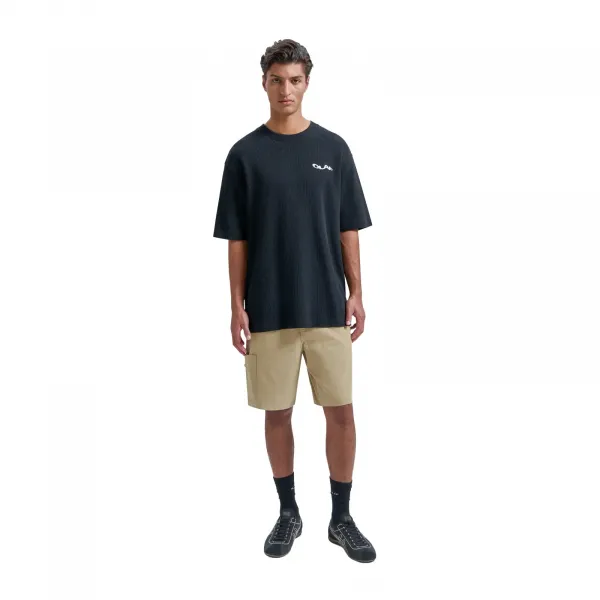 Olaf Wavy Drift Waffle Tee "Black" (M200115-BLACK)