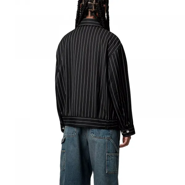 Carhartt WIP Seaton Stripe Jacket W "Black" (I034449-2MBXX)