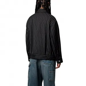 Carhartt WIP Seaton Stripe Jacket W "Black" (I034449-2MBXX)